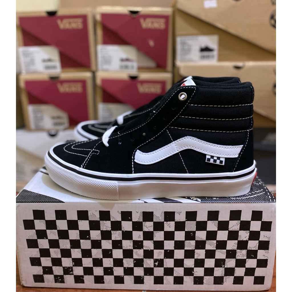 Vans Skate Sk8 Hi Black White