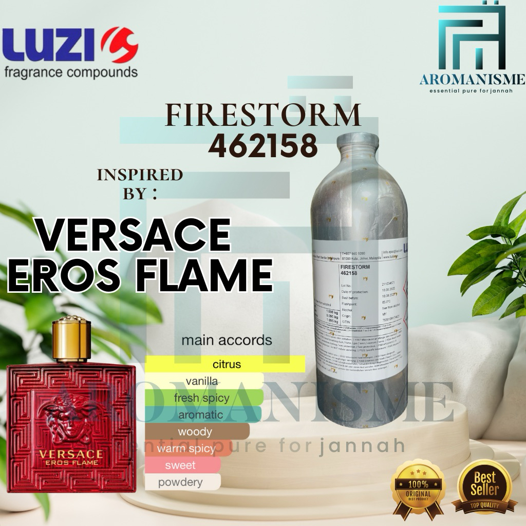 Bibit Eros Flame By Luzi Firestorm 50ml / 100ml