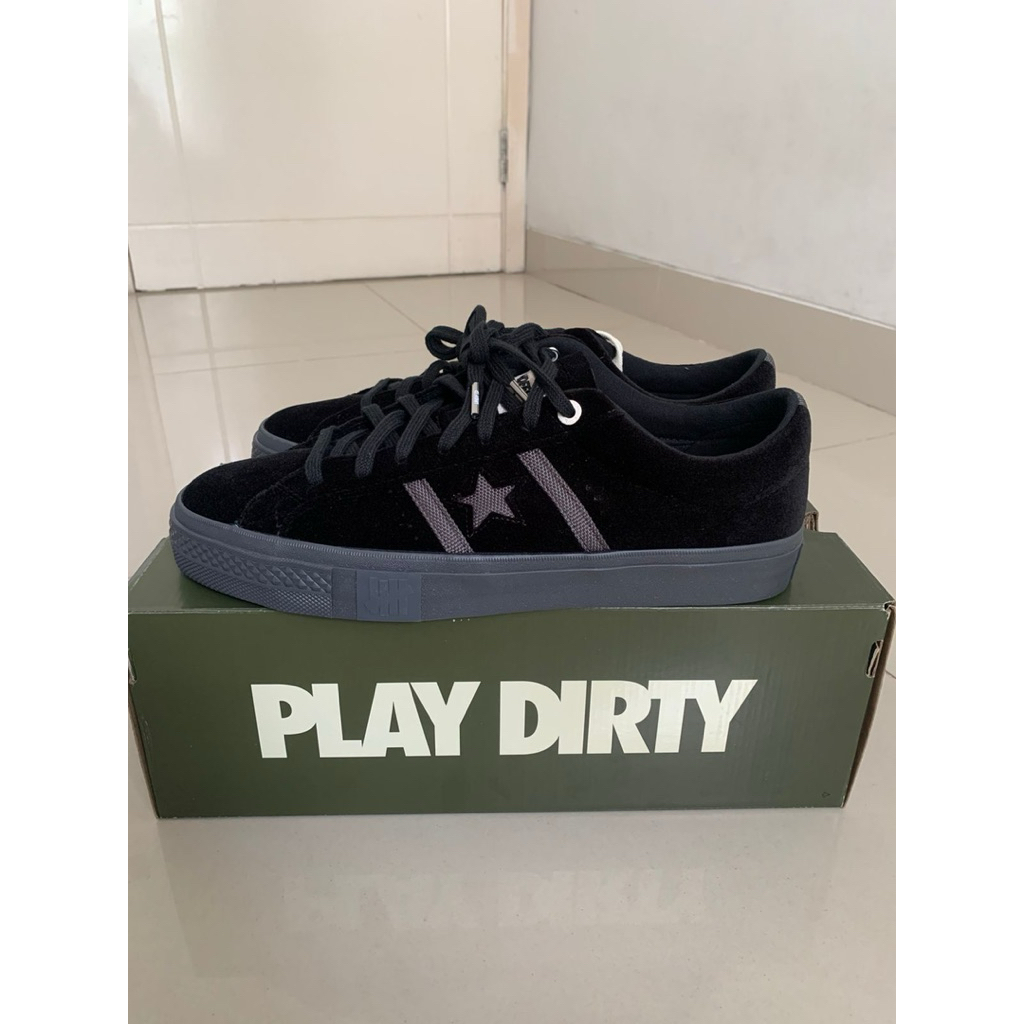 Converse x UNDEFEATED One Star Academy Pro Low Top Black