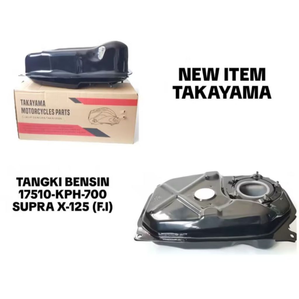 TANGKI BENSIN SUPRA X 125 FI INJEKSI TAKAYAMA