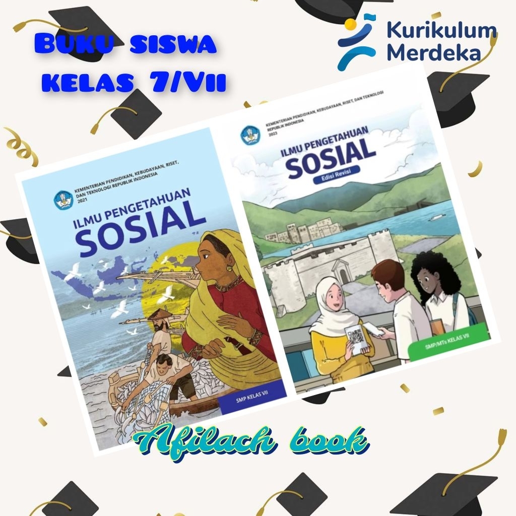 Buku Siswa Ilmu Pengetahuan Sosial IPS kelas 7 SMP MTs Kurikulum Merdeka Kurikulum Penggerak