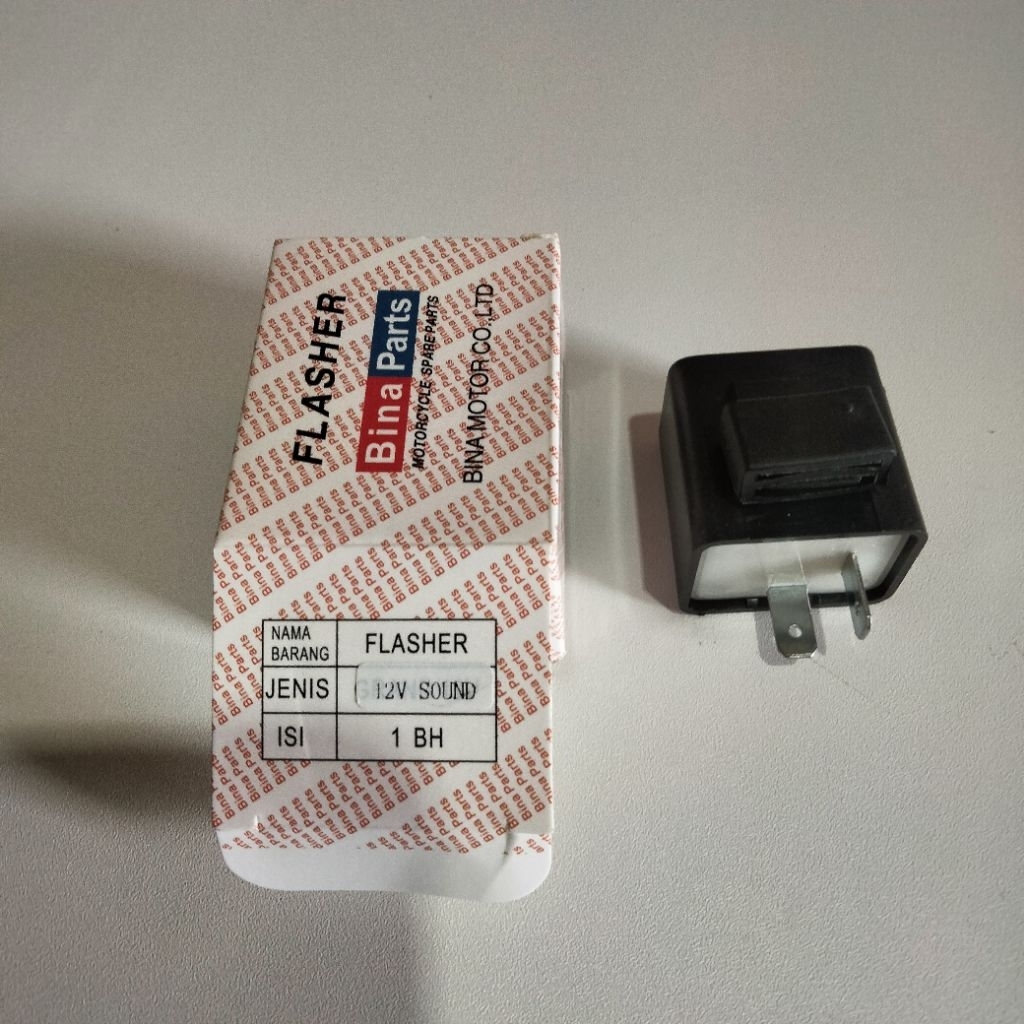 FLASHER BUNYI SOUND OTOMATIS SEIN RITING RETING 12V 12 V ORI ORIGINAL BINA ASLI