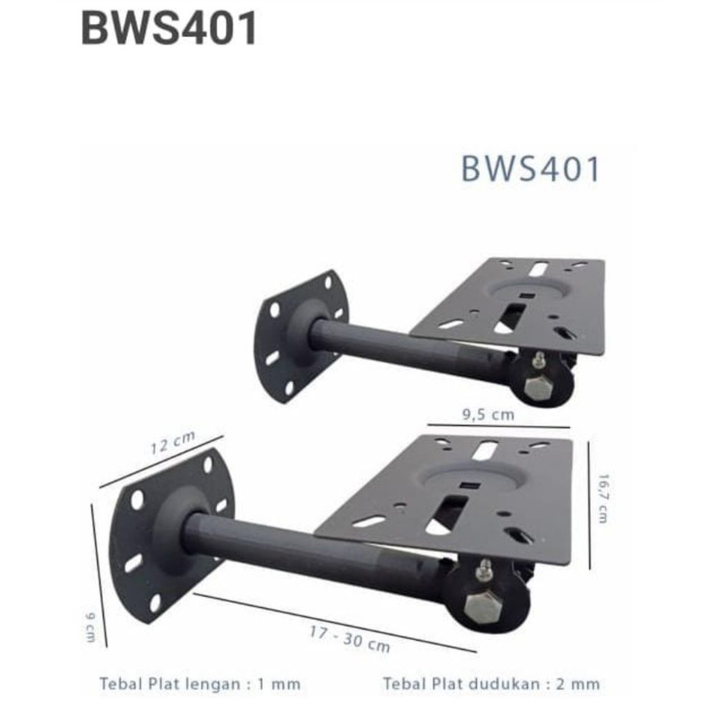 Bracket Speaker FAHRENHEIT BWS 401