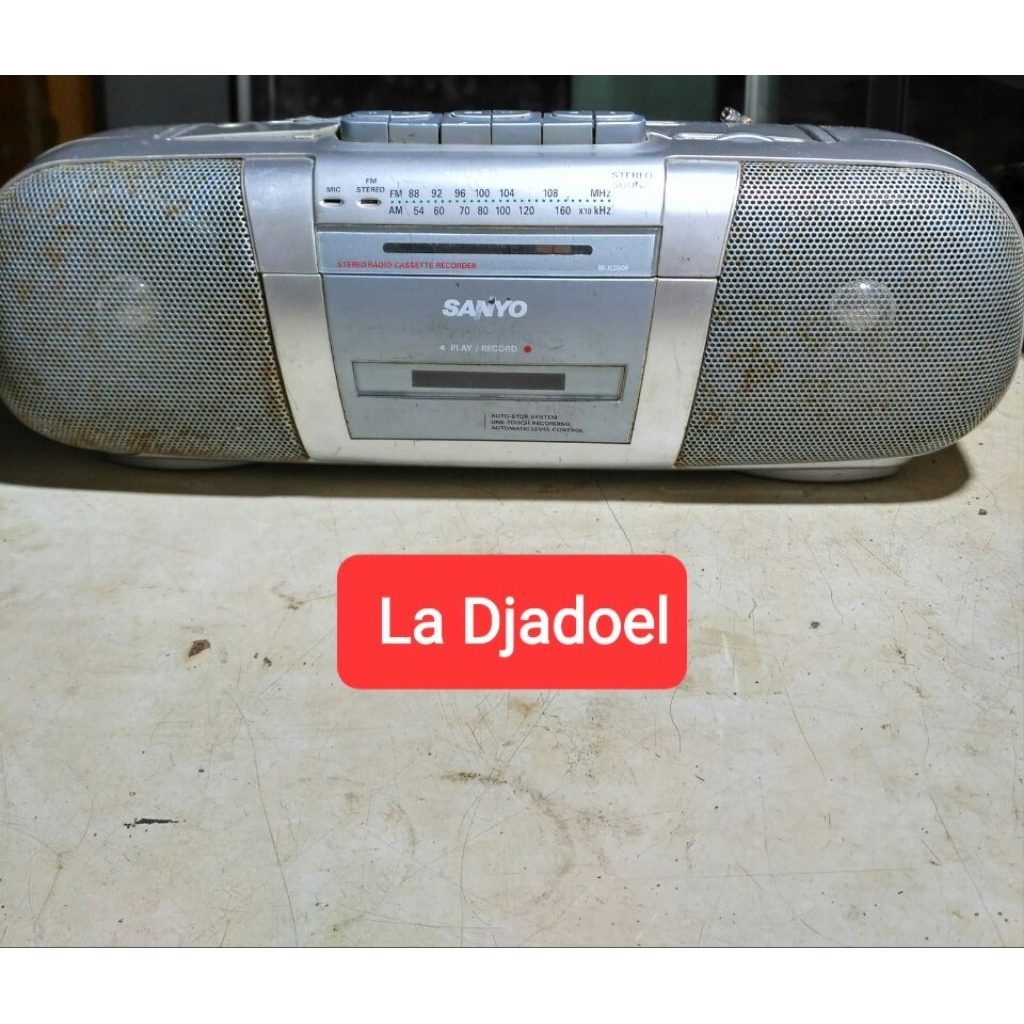 tape radio/mini compo sanyo