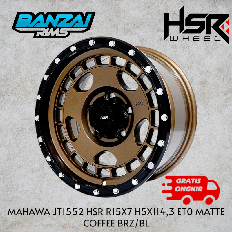 velg hsr mahawa r15 model rally mobil terios rush xtrail crv dll velg racing model off road r15