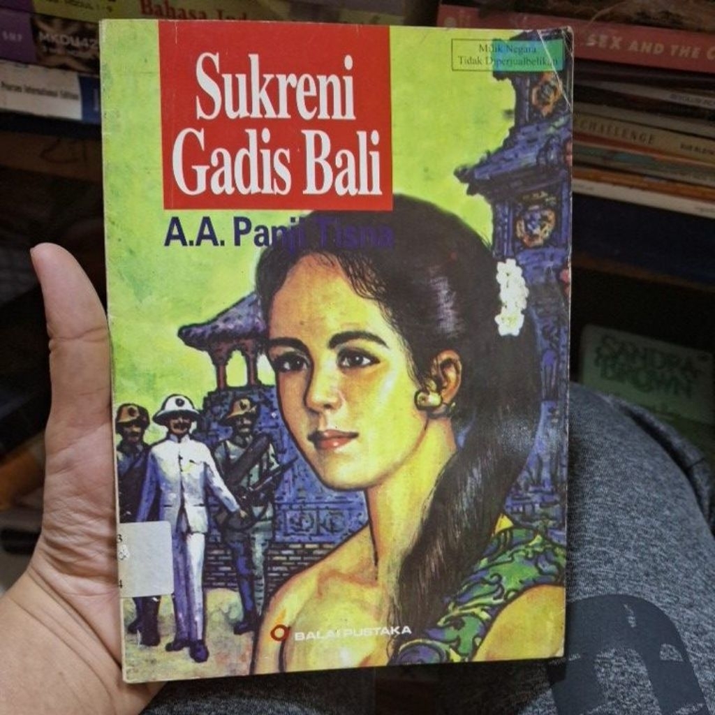 buku novel Sukreni Gadis Bali A A Panji Tisha