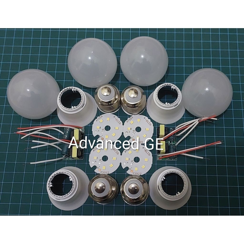 PCB Led AC DC 5W Paket Lampu Rakitan