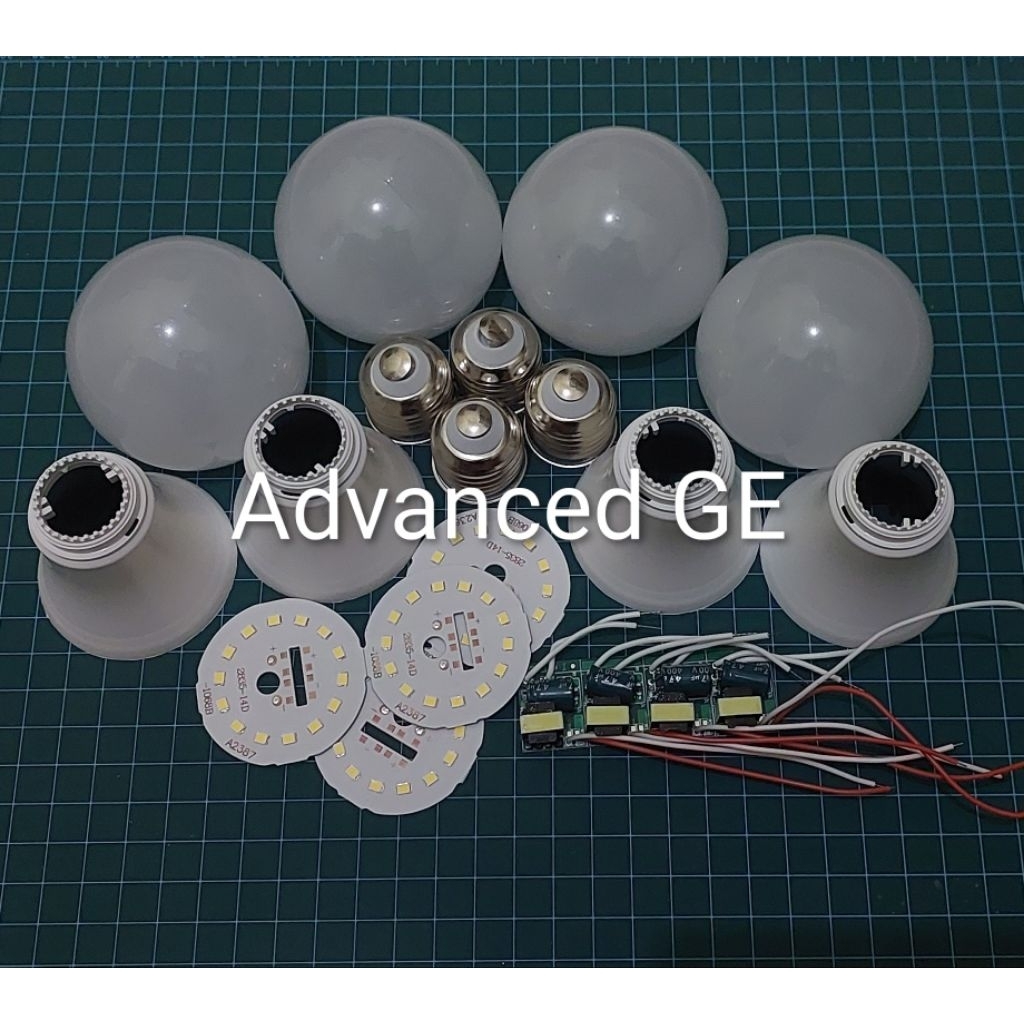 PCB Led AC DC 12W Paket Lampu Rakitan
