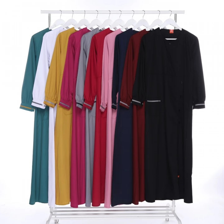 GAMIS NIBRAS TOYOBO NBC 001 DUSTY PINK S MAROON M