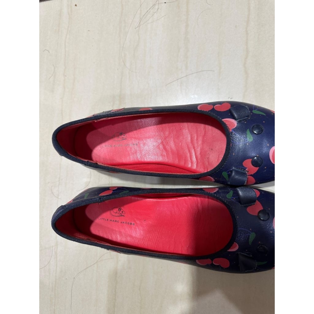 SEPATU FLAT ANAK LITTLE MARC JACOBS ORIGINAL SIZE 35(PRELOVED)TIDAK ADA MINUS