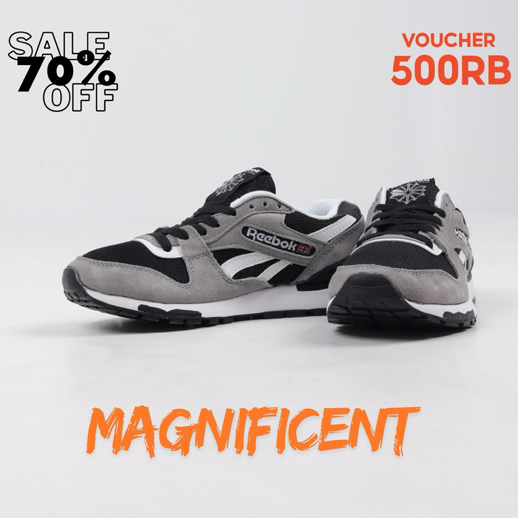 Reebok Classics GL 6000 Grey Black White