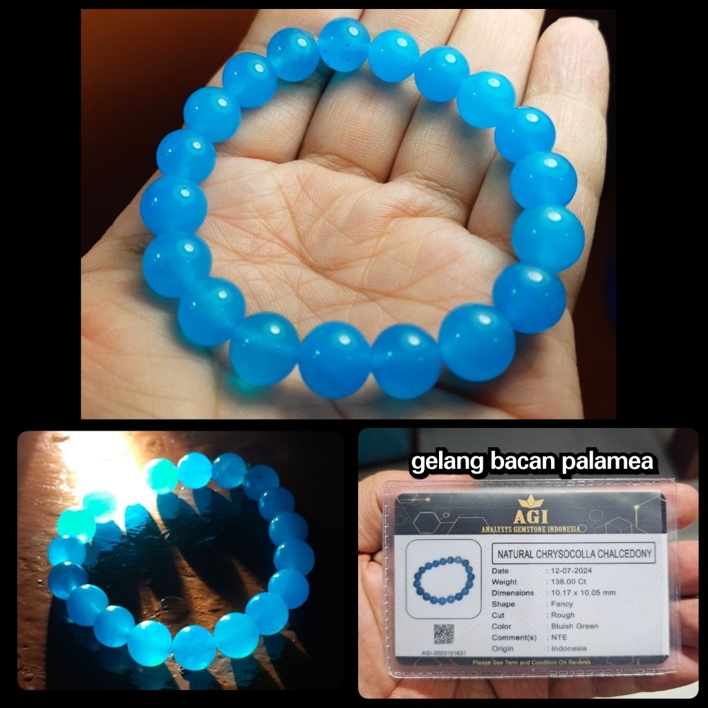 natural gelang batu bacan doko palamea kristal
