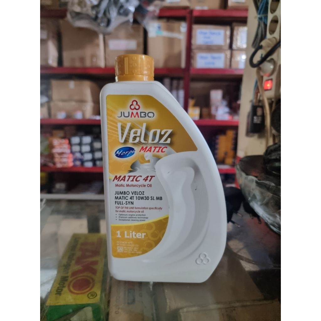 Oli Jumbo Veloz Matic 10W/30 1L