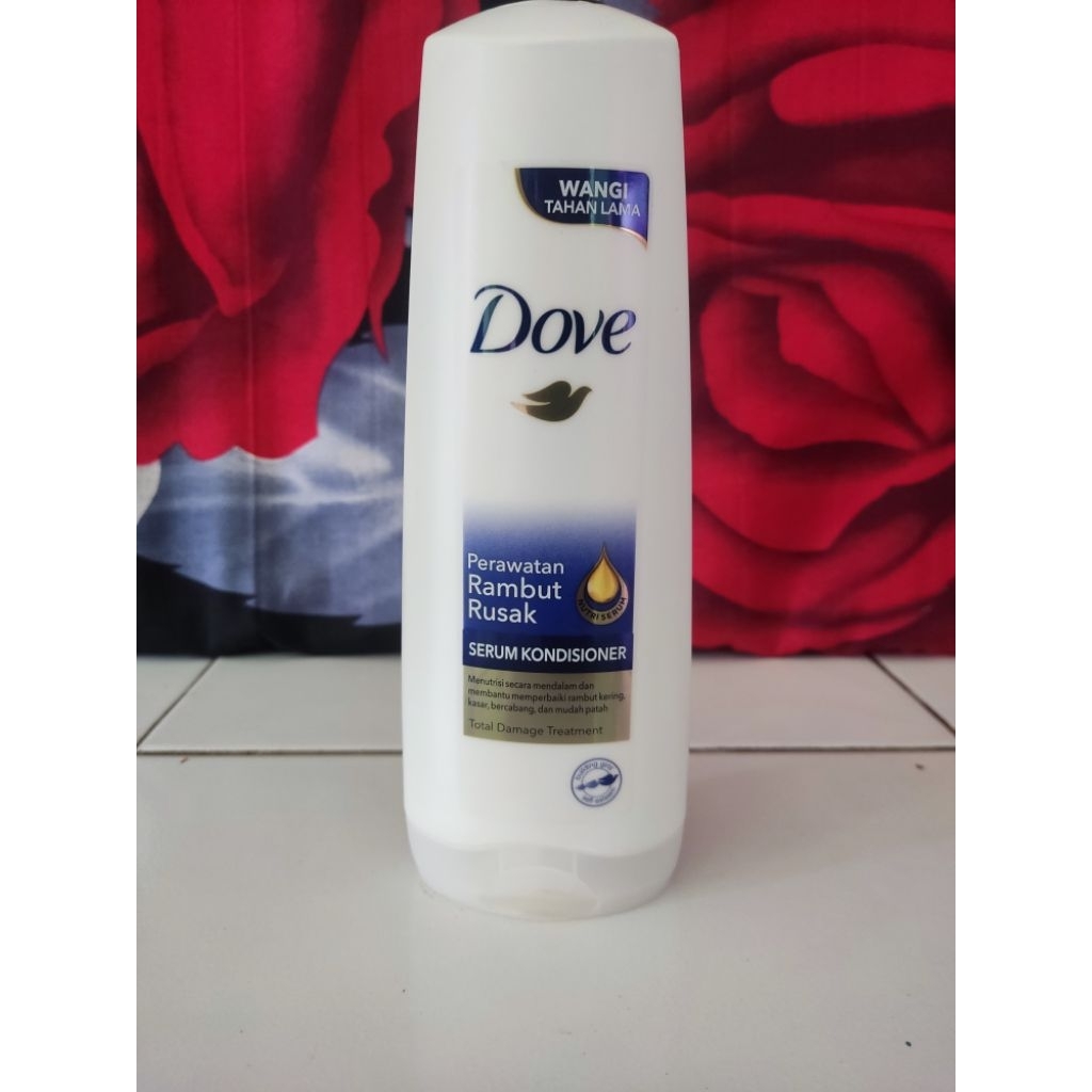 dove conditioner perawatan rambut rusak 320ml