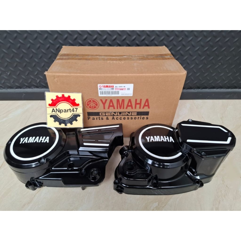 Bak Kalter Bak Kopling Blok Set Sepasang Kiri Kanan Yamaha Rx King Rxking Rx-King New Hitam (3KA)