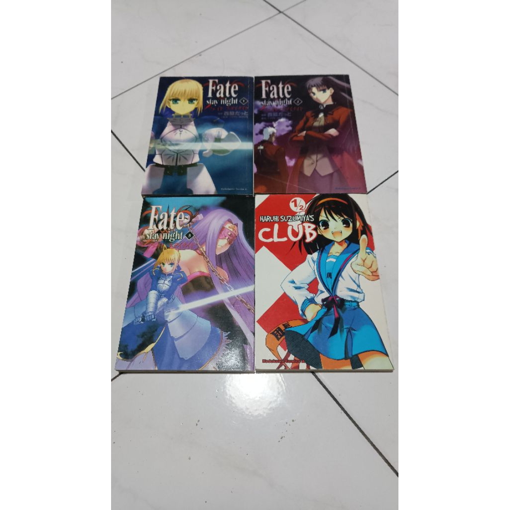 Komik Fate Stay Night vol 01 - 03 Haruhi vol 01