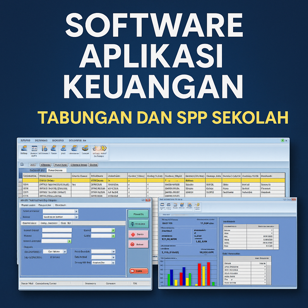 SOFTWARE APLIKASI KEUANGAN SEKOLAH TABUNGAN & SPP SEKOLAH – FULL VERSION