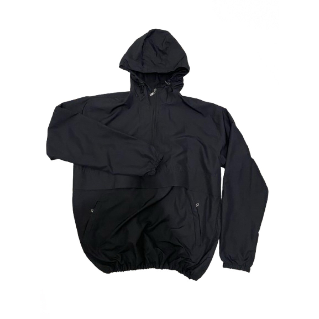 Jaket Cagoule Hitam Second Preloved