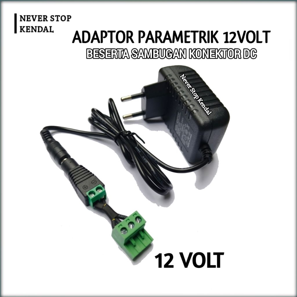 ADAPTOR PARAMETRIK BLUETOOTH DC 12 VOLT