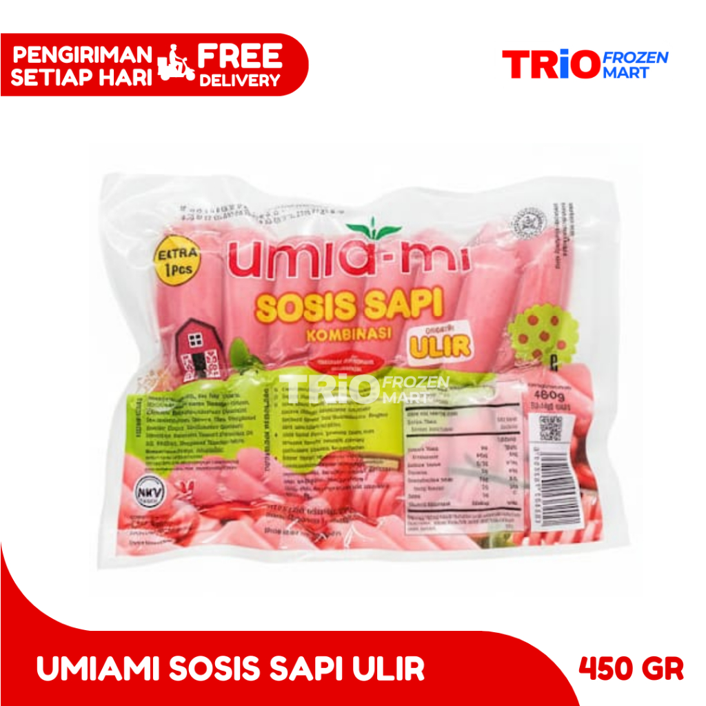 Umiami Cocktail Sosis Sapi Ulir isi 50pcs
