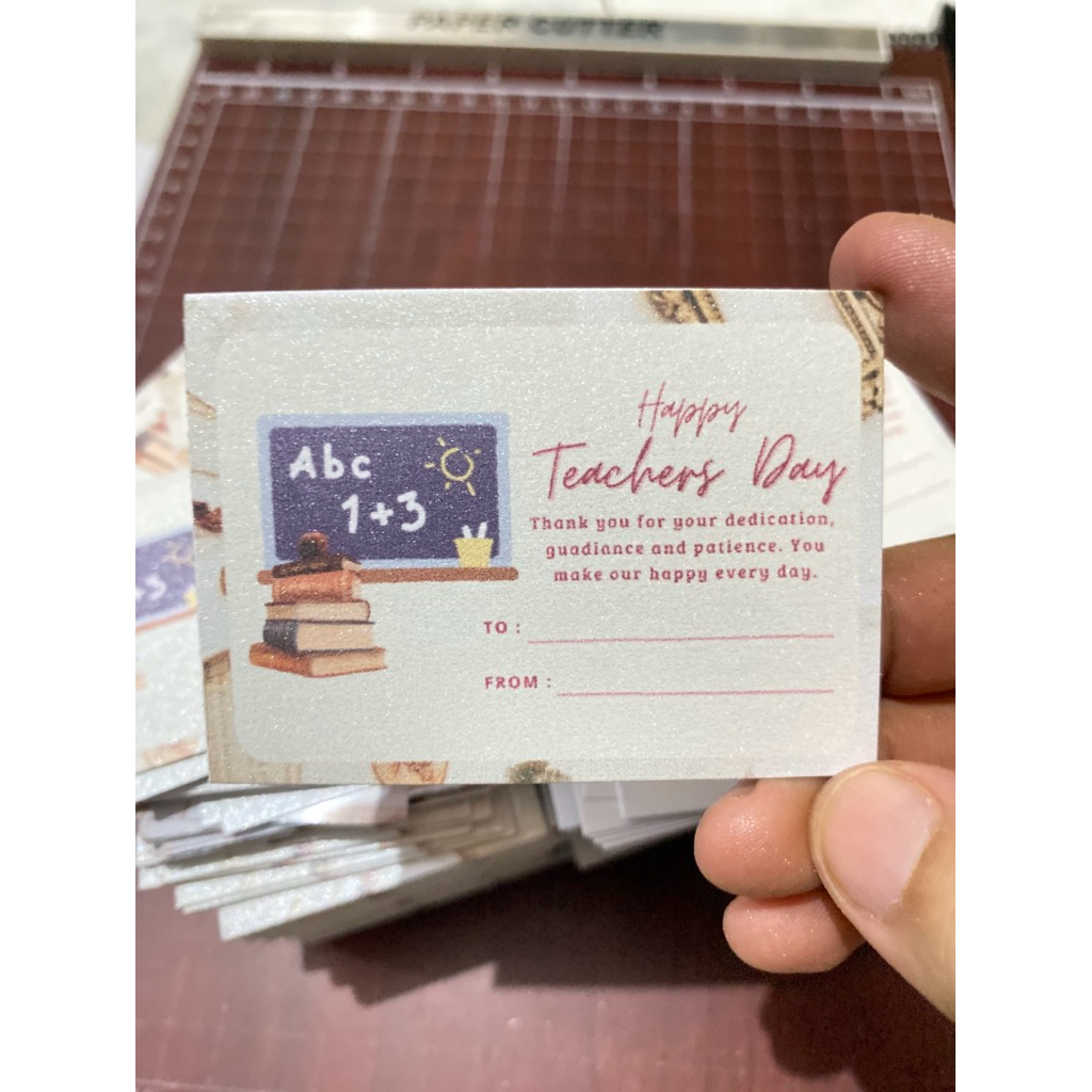 HAPPY TEACHER DAY CARD