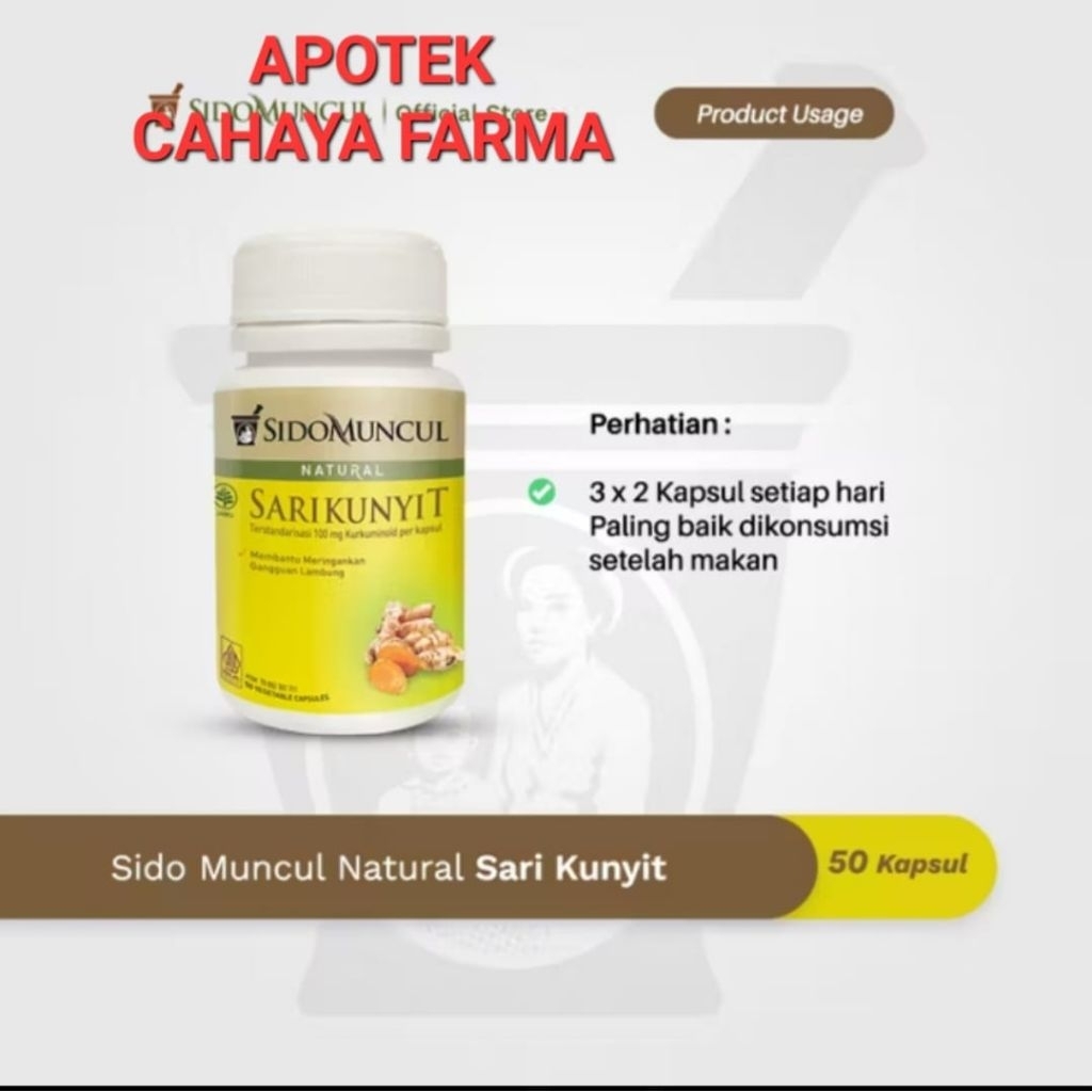 sidomuncul sari kunyit