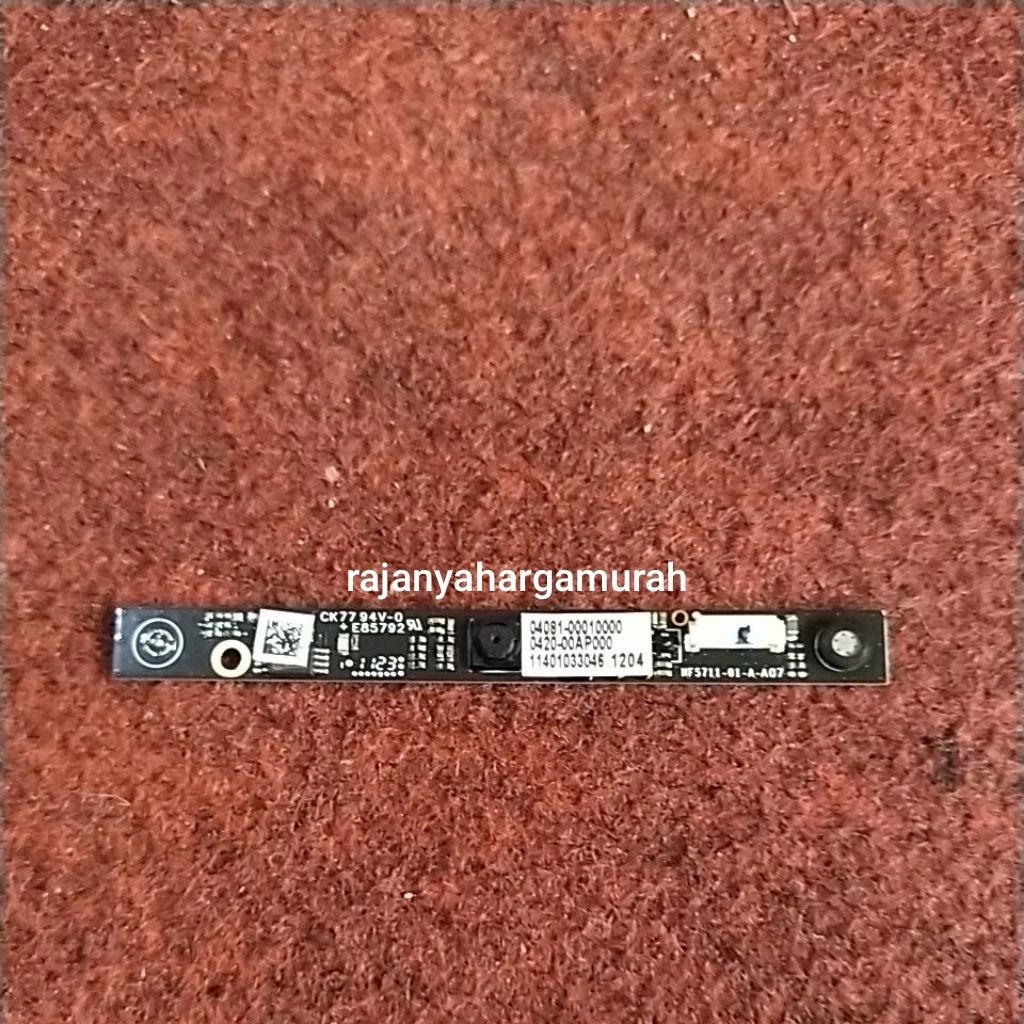 kode B0X DNT 2C3R 25P1R3 0N3 Z22O 
kamera camera webcam Asus Eee PC X101H Original

