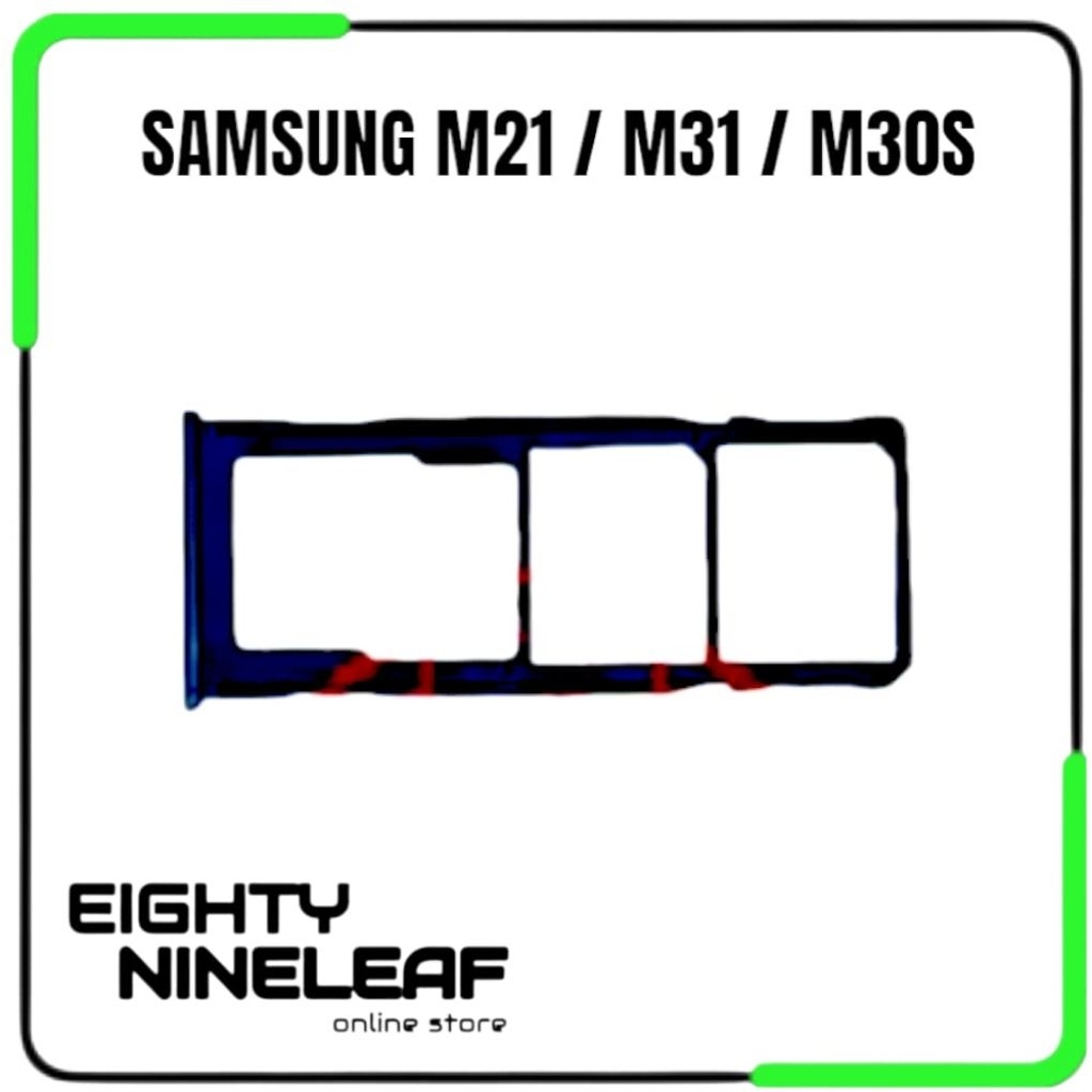 Simtray / Tempat Simcard Samsung M21 - M31 - M30S Slot Simcard