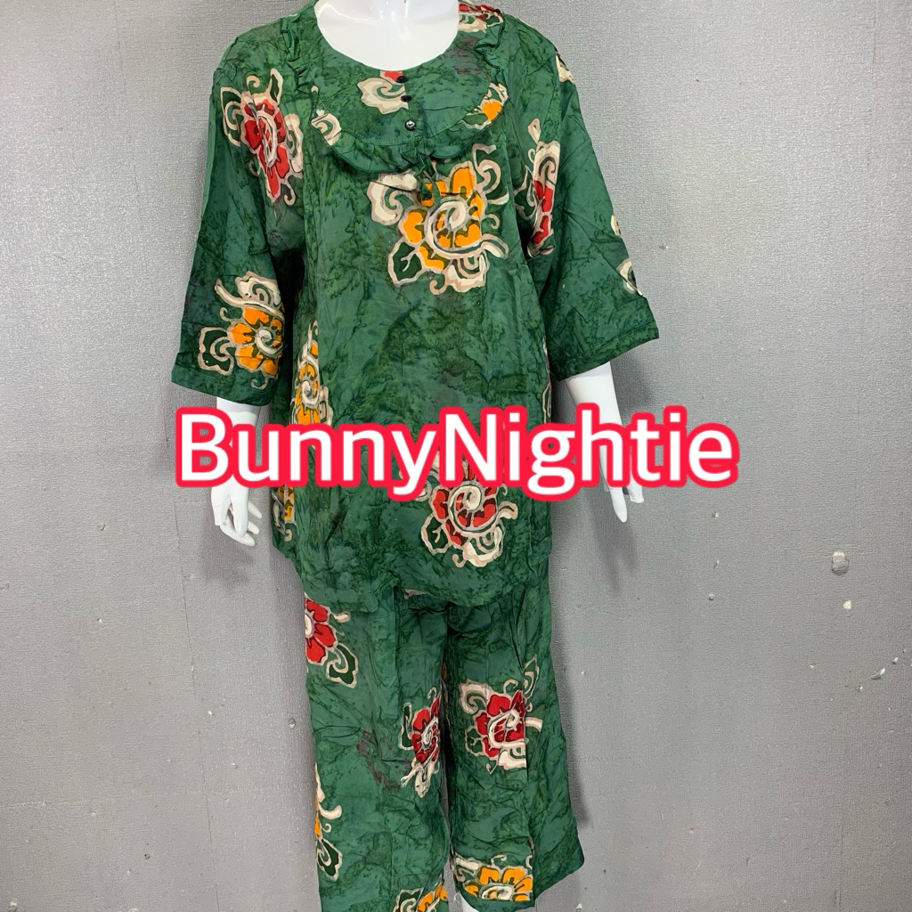 BATIK ALVIN - Stelan CP Jumbo Lengan 3/4 Batik Alvin | Stelan Batik Alvin Jumbo