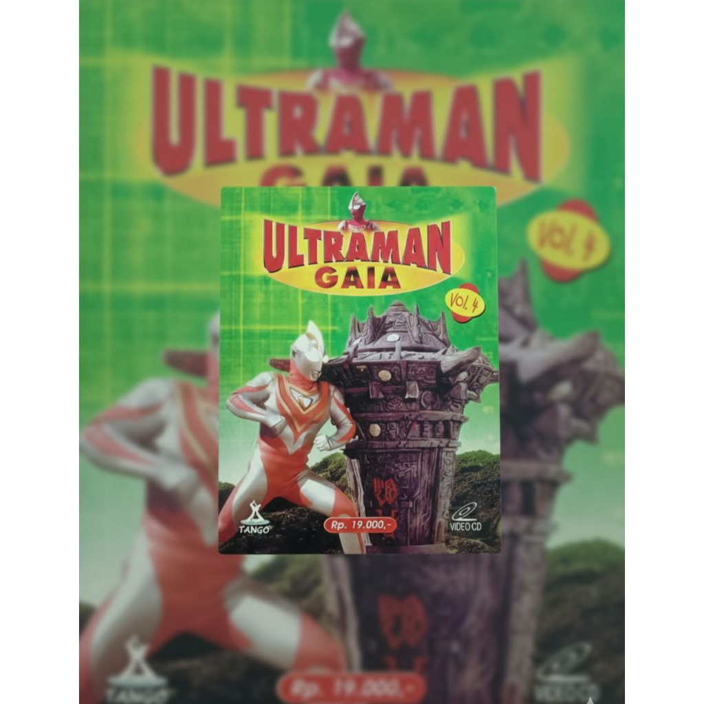 VCD Ultraman Gaia Vol.4 / Dubbing Indonesia / Original (Bagus)