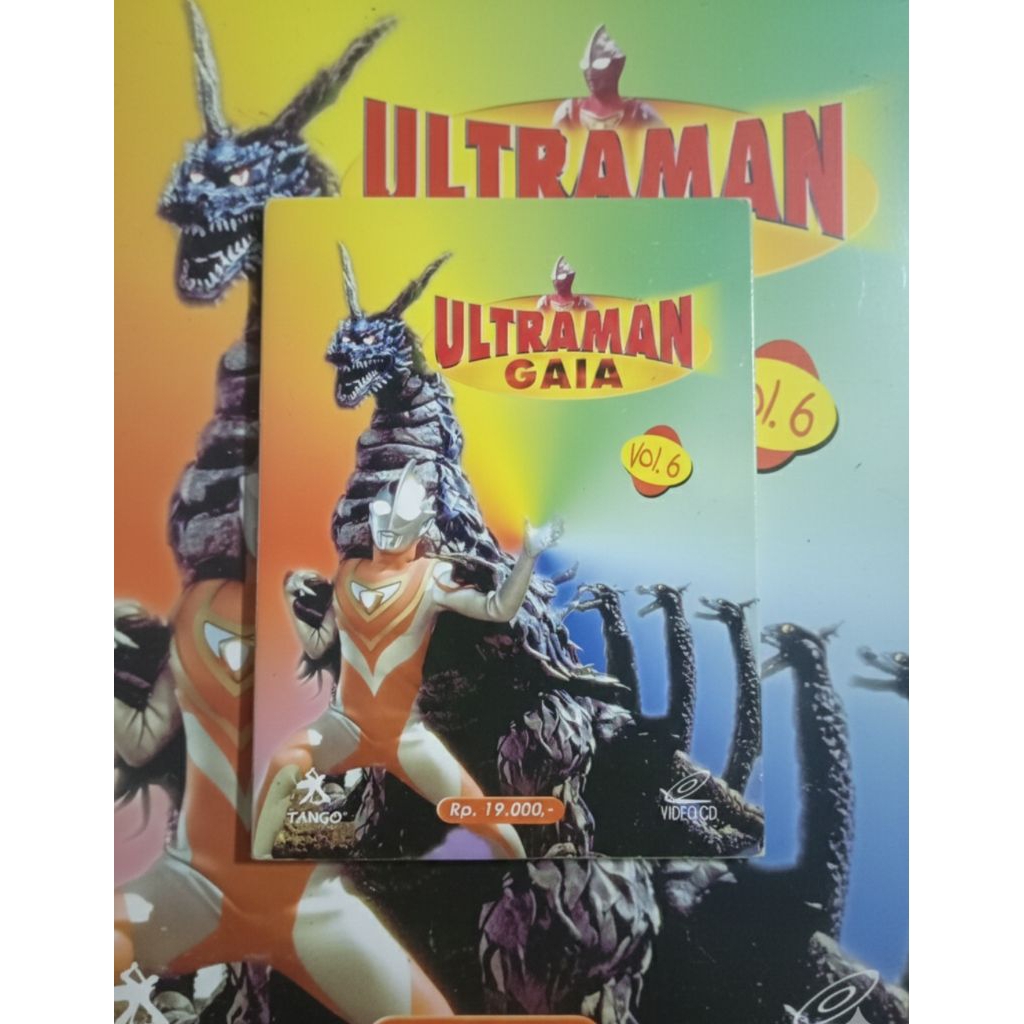 VCD Ultraman Gaia Vol. 6 / Dubbing Indonesia / Original (Bagus)