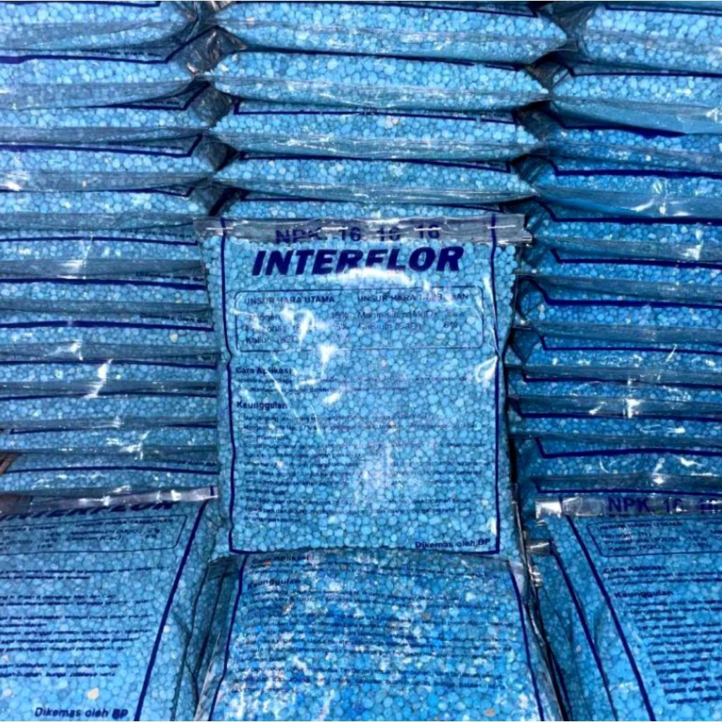 500 Gram Pupuk NPK 16.16.16 Interflor