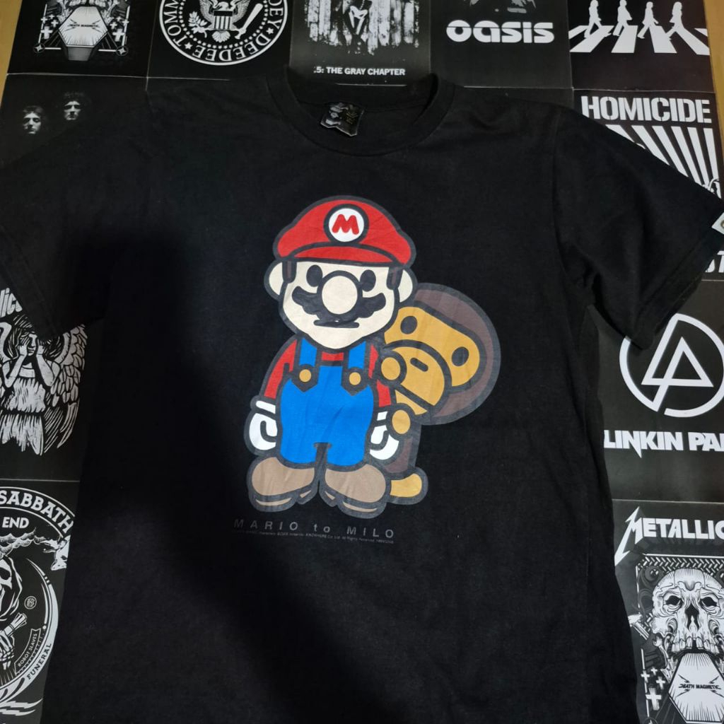 Kaos A Bathing Ape X Baby Milo Second Original(M)