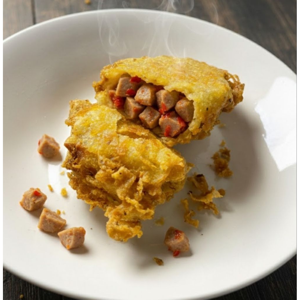 Tahu Crispy Isi Bakso Mercon