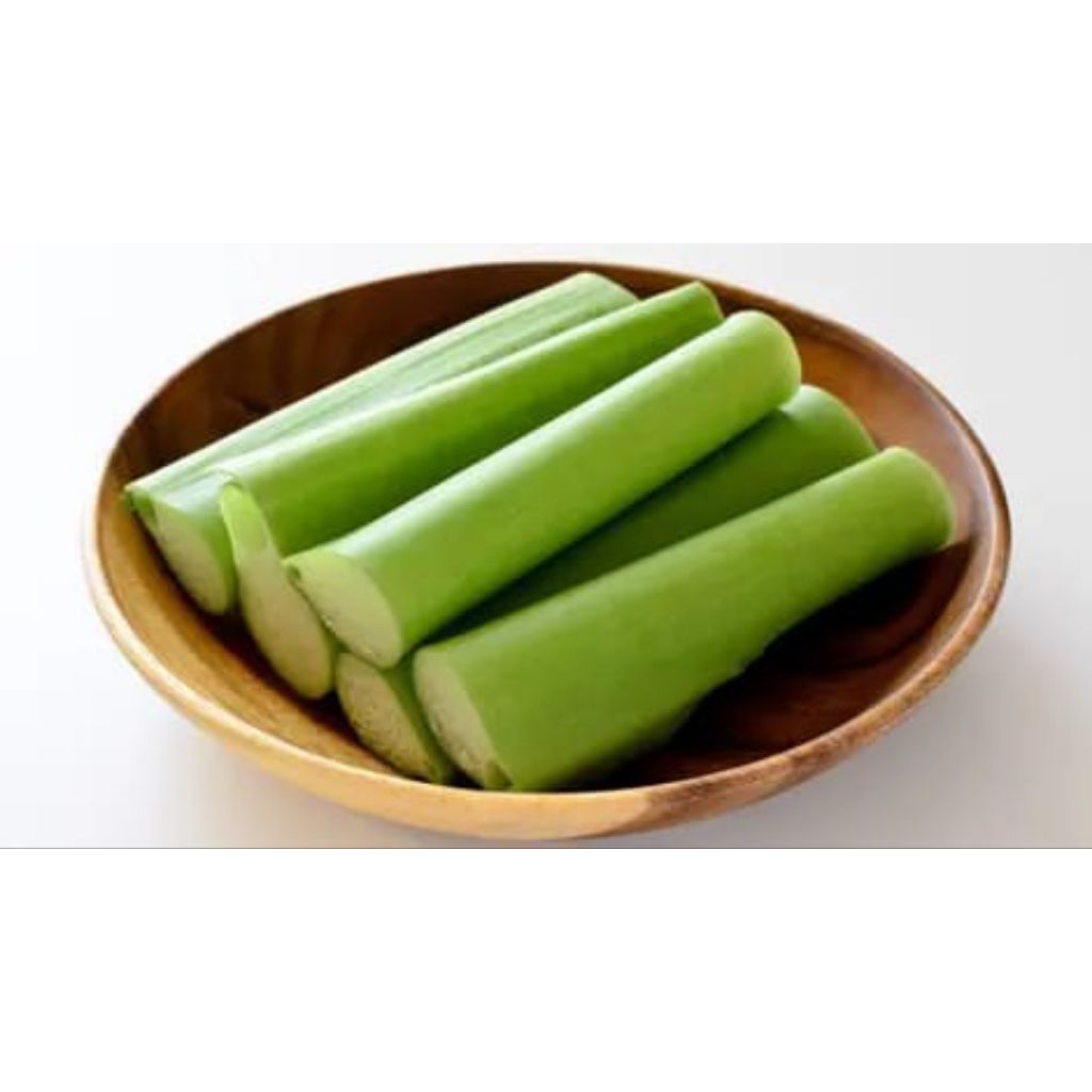 500 gr batang lompong sayur, tanaman kimpul, tanaman keladi lompong sayur.