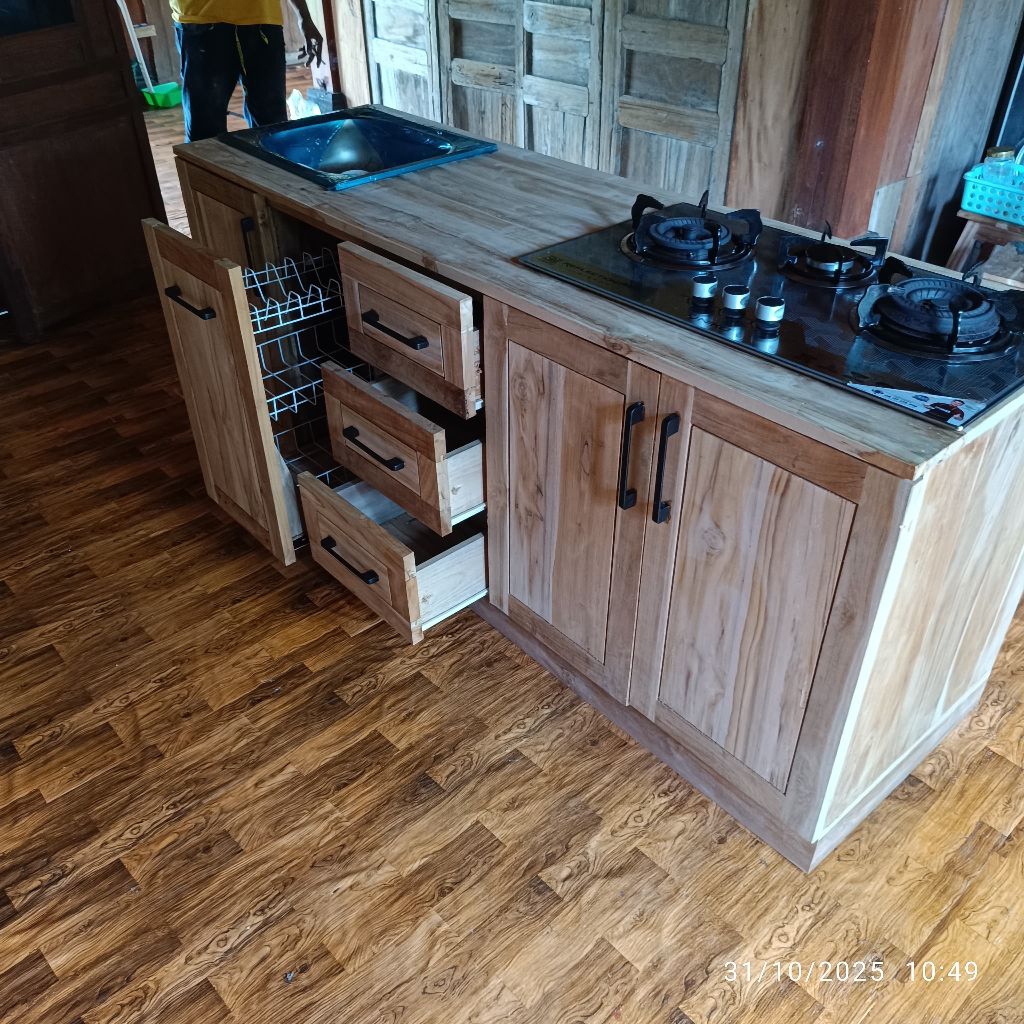 kicen set bawah kicen set kayu jati