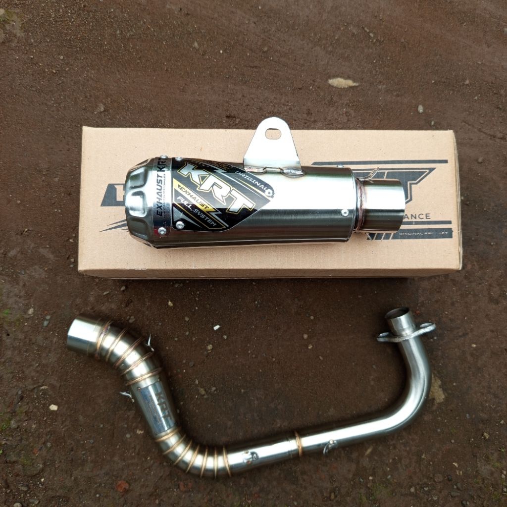 TOP TERLARIS: Knalpot Racing K4 Titan KRT Mio Sporty Smile 150cc 200cc Kompetisi Balap Drag Terlaris