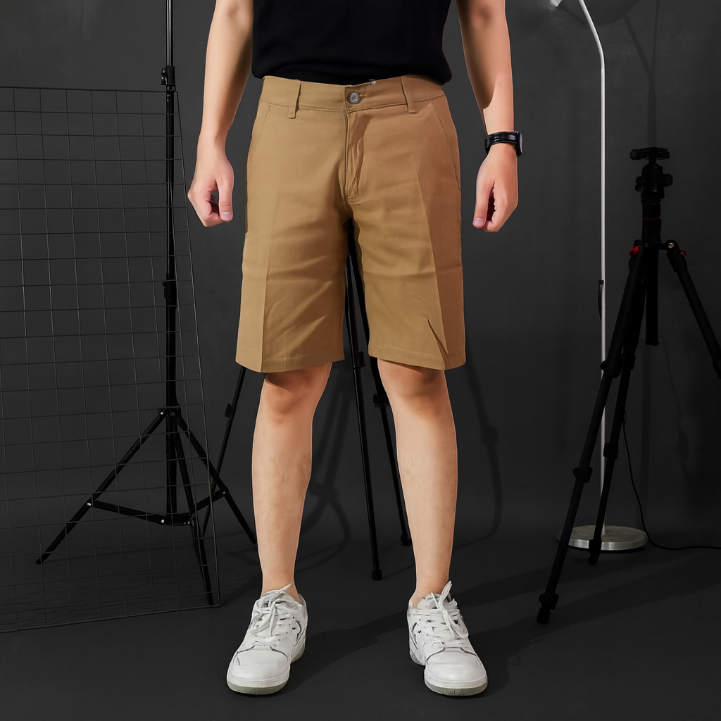 Celana Pendek Pria Chinos Polos Tidak Melar