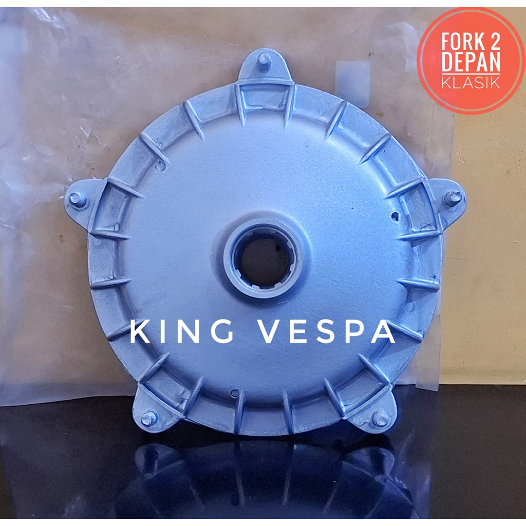 Tromol depan vespa klasik fork 2 px excel exclusive spartan as besar as kecil