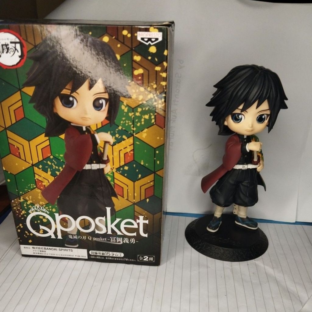 QPosket Giyu Ori Bandai demon slayer