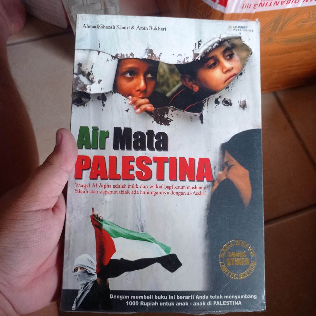 [Preloved] Air Mata Palestina Ahmad Ghazali Khairi & Amin Bukhari
