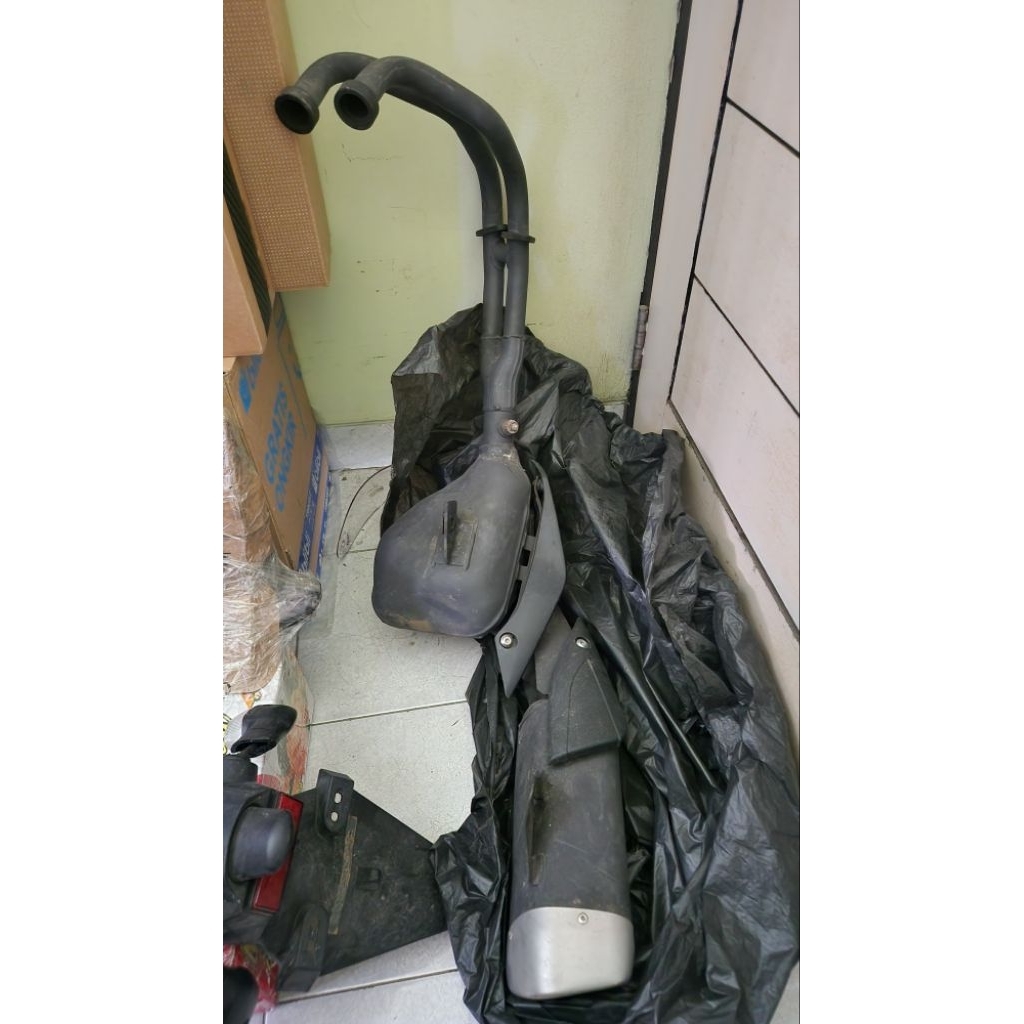 Knalpot Original R25 MT25 Fullsystem