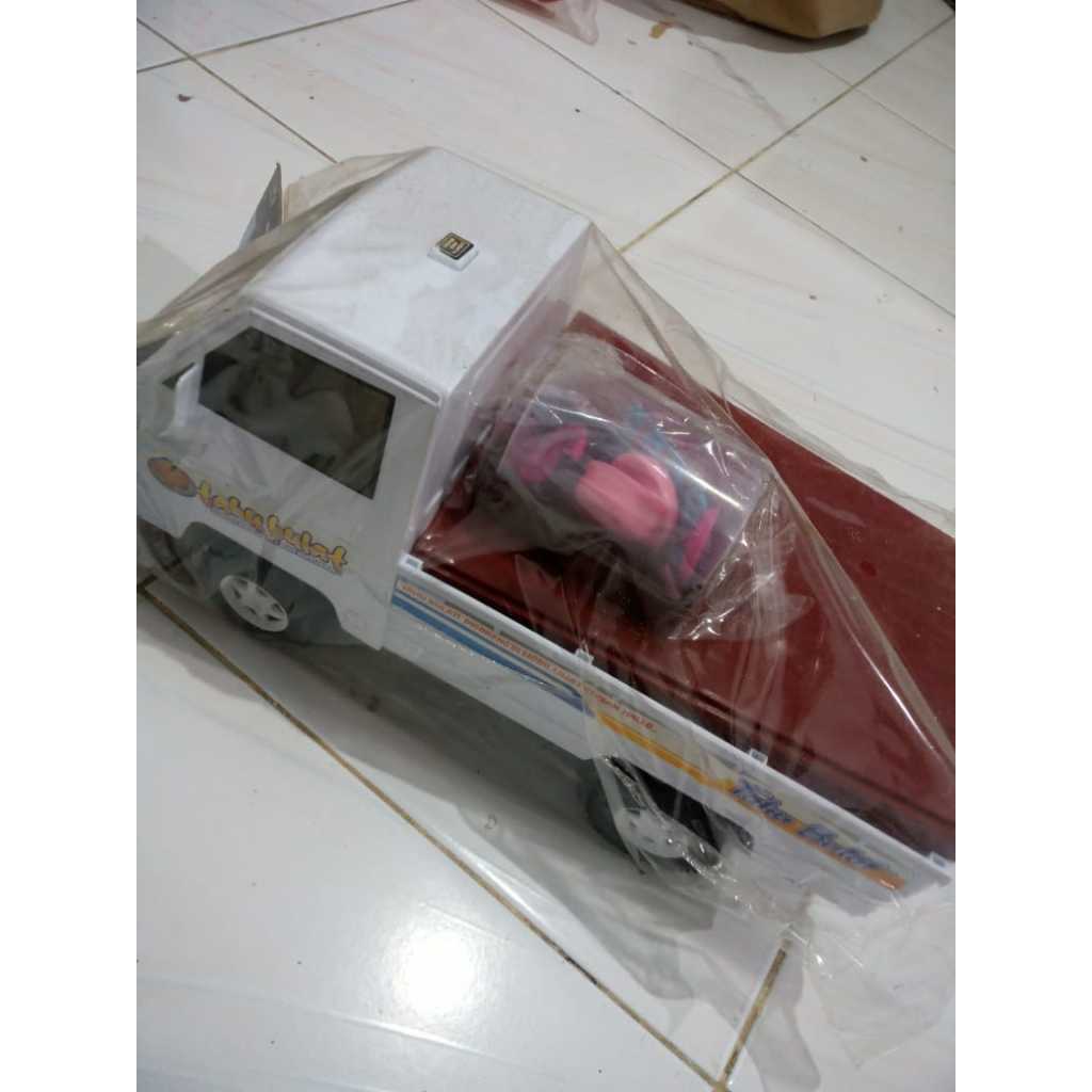 Mainan Mobil PICKUP LED& Bunyi Tahu Bulat//Mainan Miniatur Mobil Tahu Bulat Suara Dan Lampu