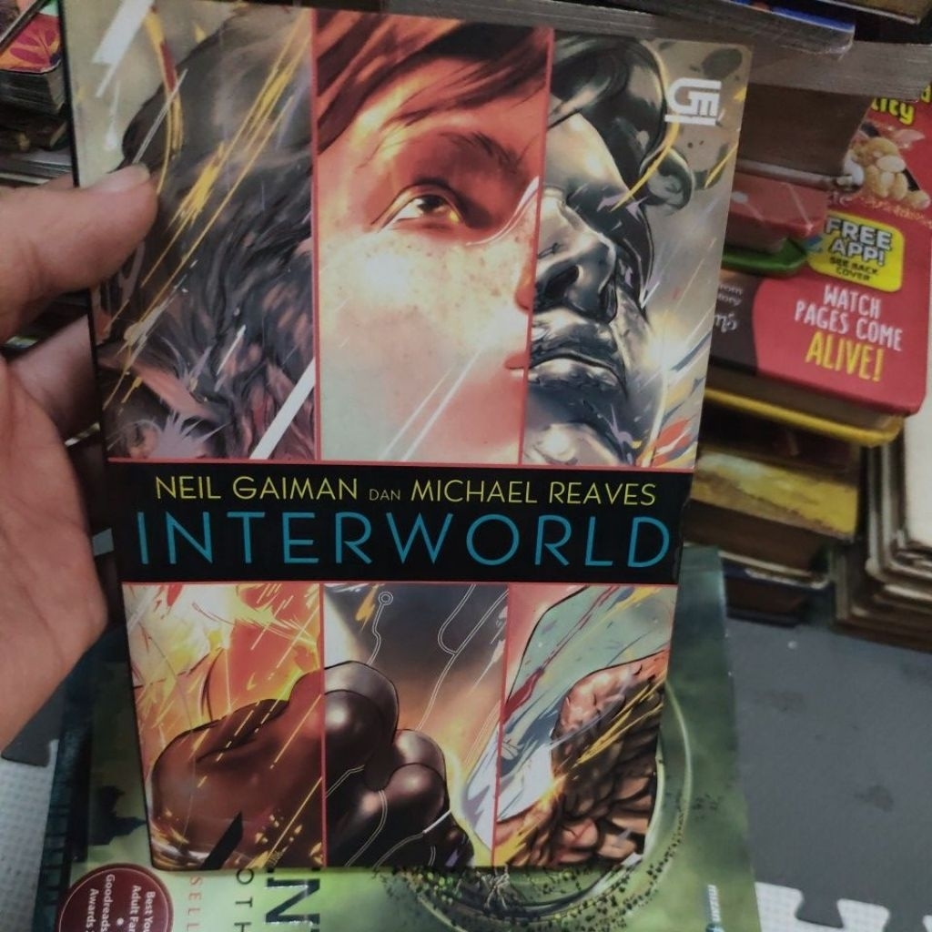 Novel Fantasi Interworld By Neil Gaiman original Bahasa Indonesia