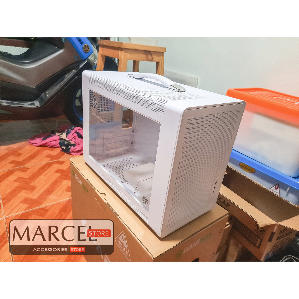 Casing PC GameMax Spark Air support mobo M-ATX/ITX