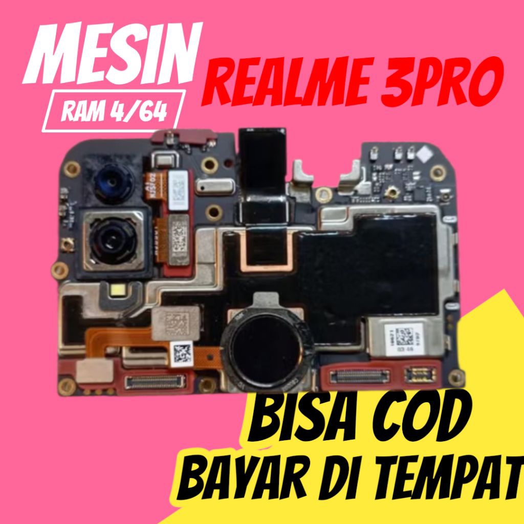 MESIN REALME 3 PRO RAM 4/64 NORMAL SIAP PAKAI