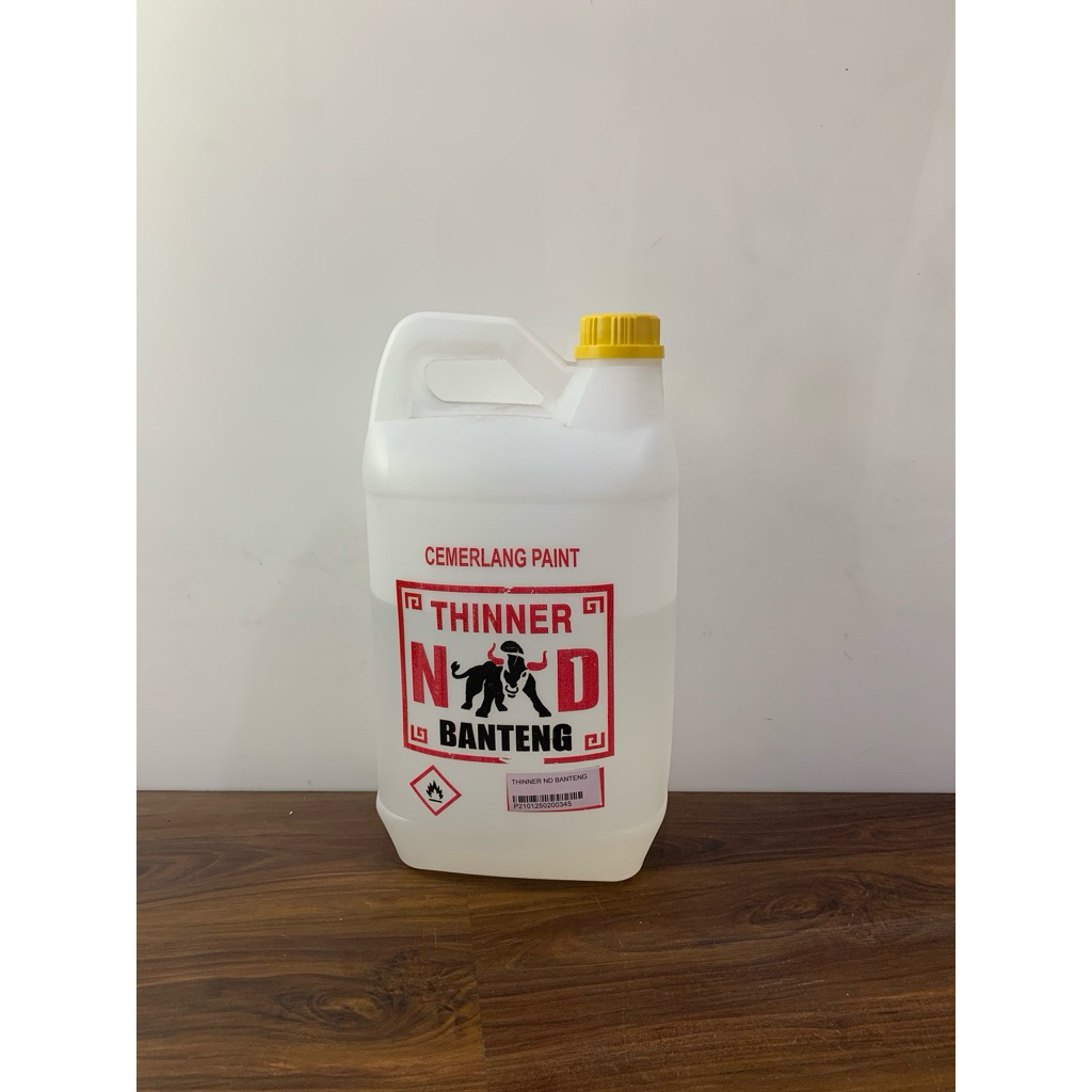 Tiner ND Banteng Cemerlang Paint 3,5 Liter Thinner Tinner Campuran Cat