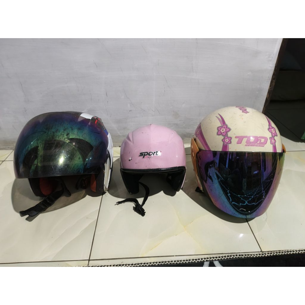 HELM ANAK HELM COWO HELM CEWE BEKAS HELM GM