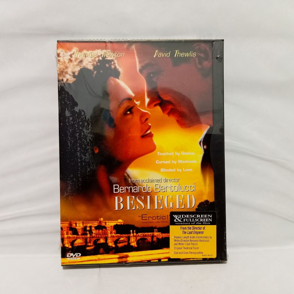 DVD Besieged By Bernardo Bertolucci - Region 1 (Segel)