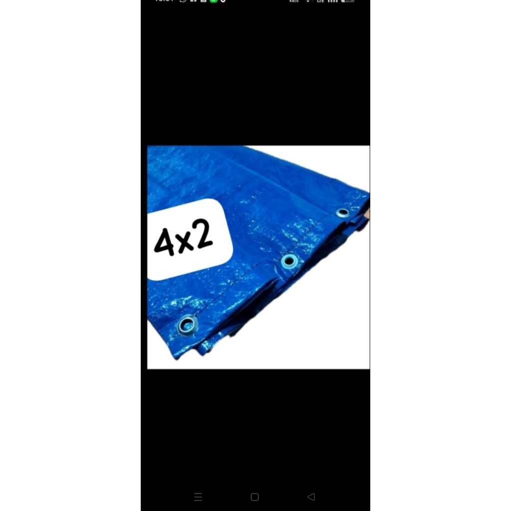 TerpalA2 2x4 ,Terpal lembaran Terpal plastik